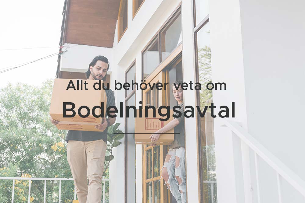 Fakta om Bodelningsavtal 2021 Signat.se